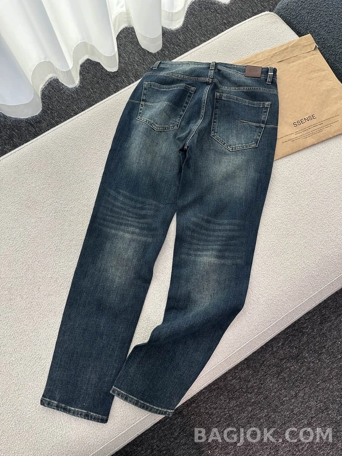 디올 디올 빈티지 워시드 스트레이트 데님 팬츠 상세 이미지