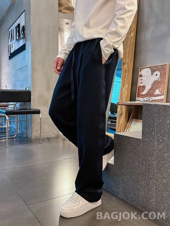 디올 디올 사이드 스트라이프 캐주얼 팬츠 상세 이미지