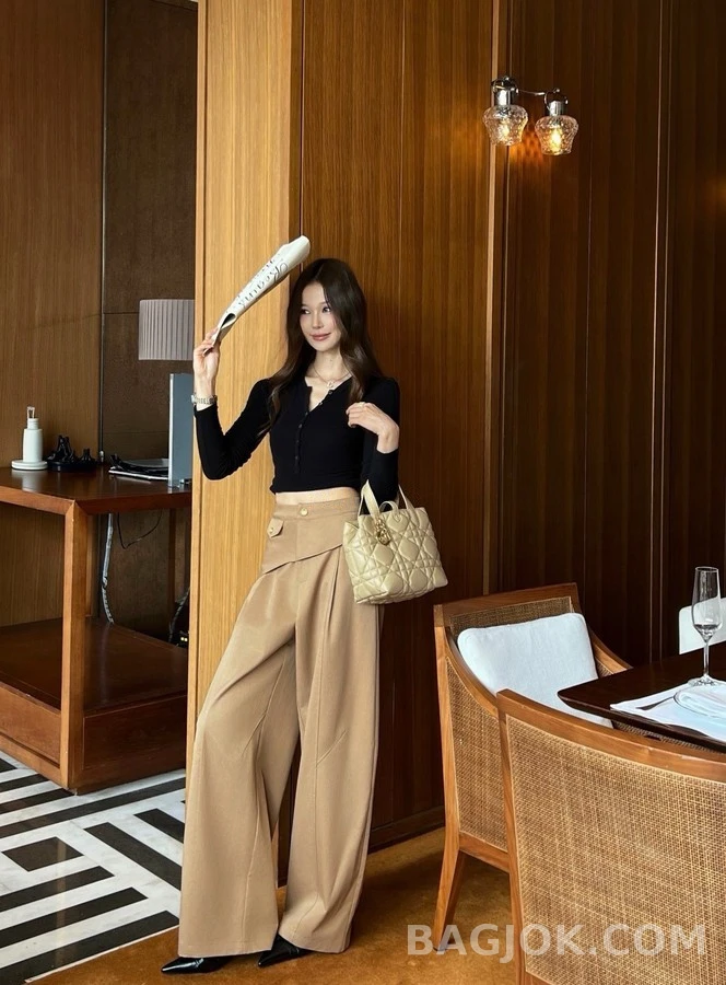 디올 디올 스커트 오버레이 와이드 팬츠 상세 이미지