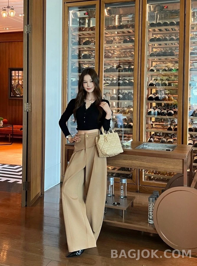 디올 디올 스커트 오버레이 와이드 팬츠 상세 이미지