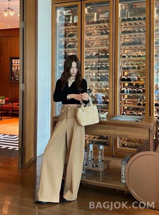 디올 디올 스커트 오버레이 와이드 팬츠 상세 이미지
