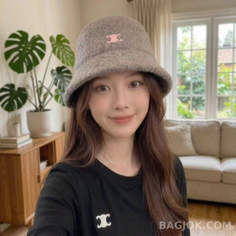 셀린느 셀린느 플리스 버킷 햇 상세 이미지