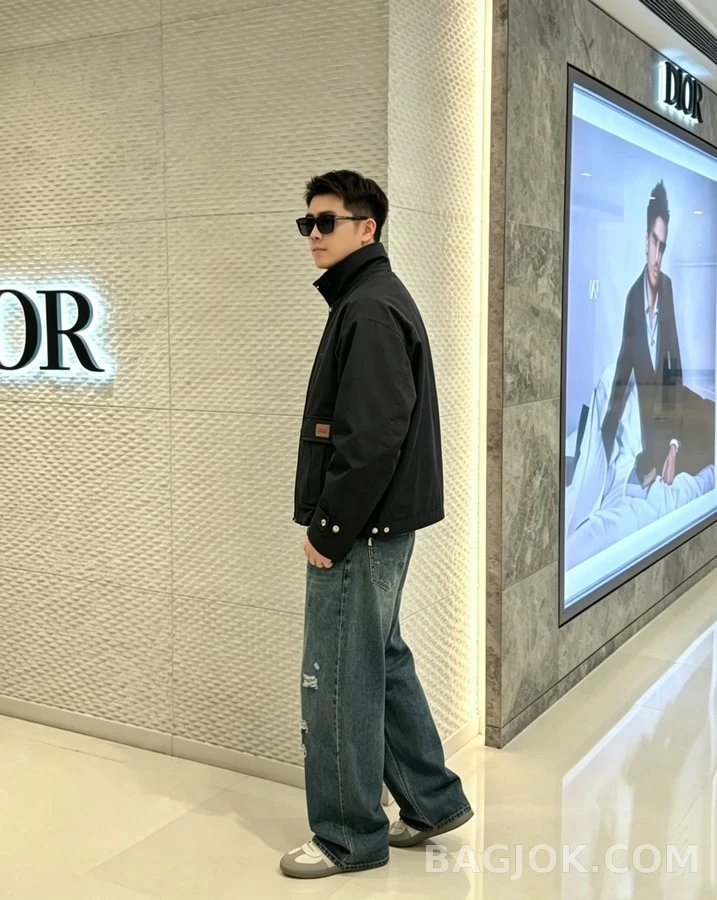 디올 디올 스탠드넥 포켓 워크 자켓 상세 이미지