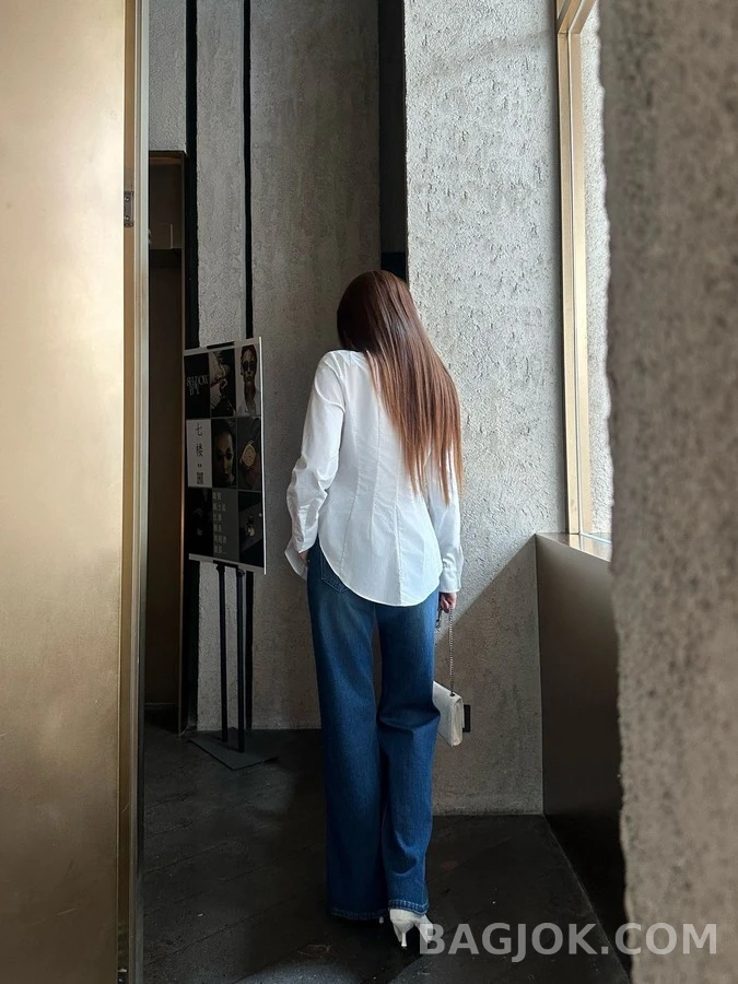 디올 디올 슬림핏 엠블럼 셔츠 상세 이미지