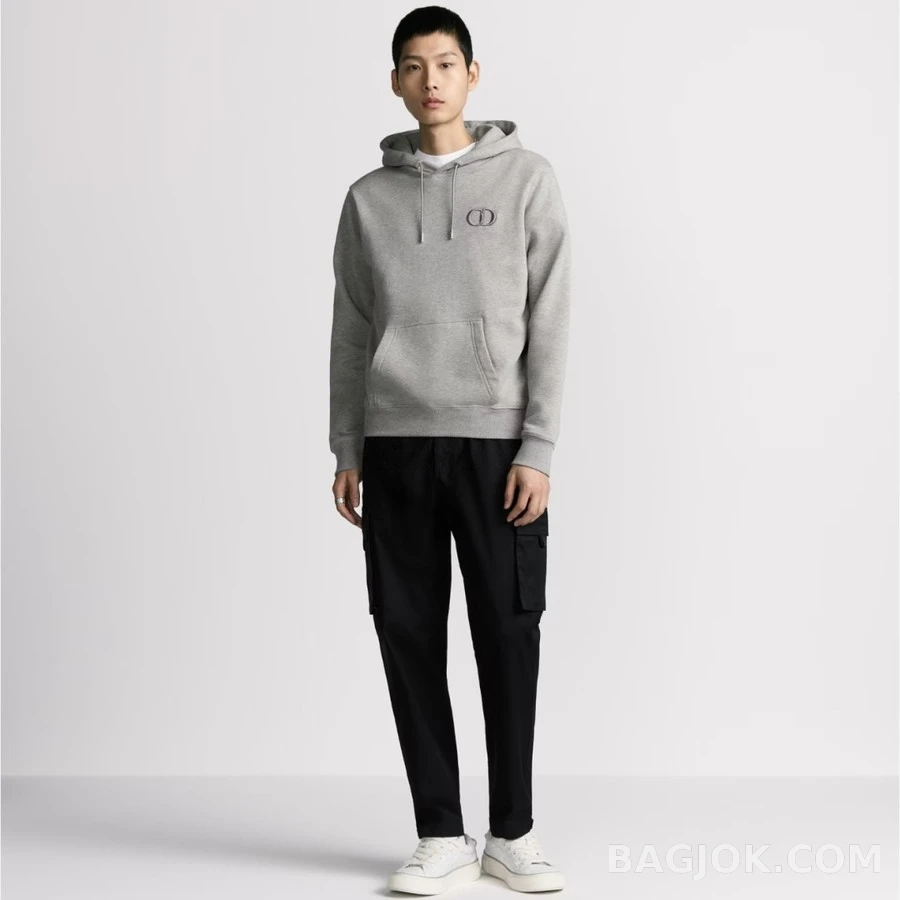 디올 디올 아이콘 자수 후드 상세 이미지