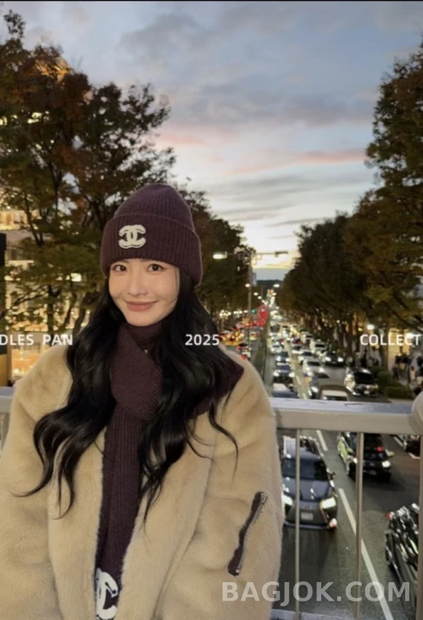 샤넬 샤넬 로고 비니 상세 이미지