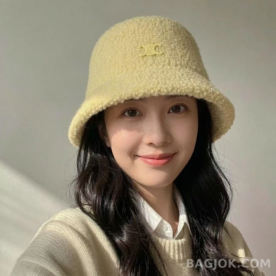 셀린느 셀린느 트리옹프 테디 버킷햇 상세 이미지