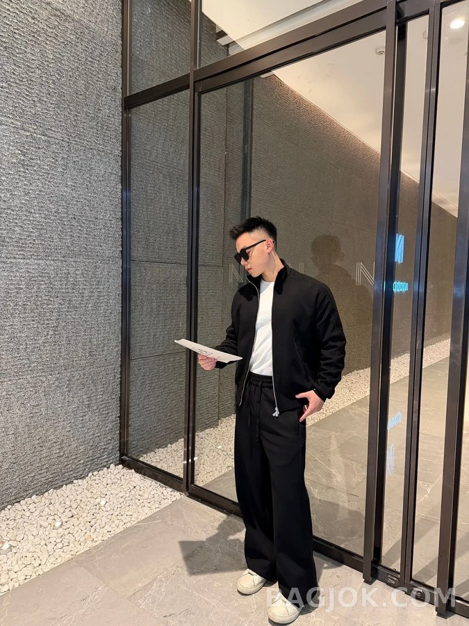 디올 디올 오브리크 자카드 와이드 팬츠 상세 이미지