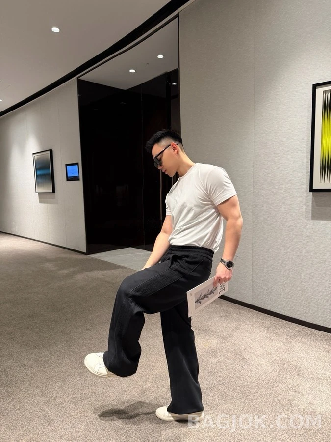 디올 디올 오브리크 자카드 와이드 팬츠 상세 이미지