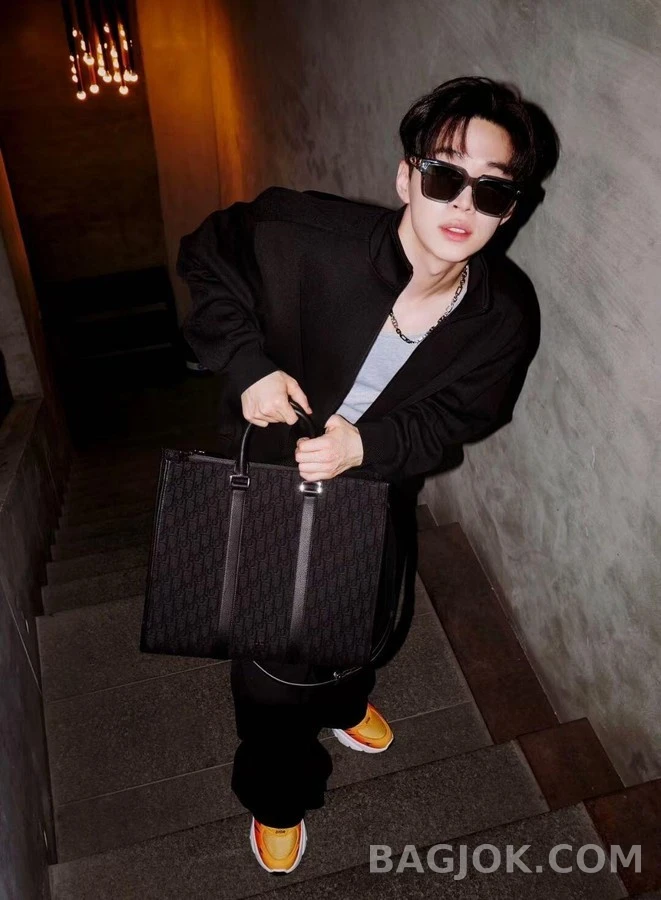 디올 디올 오브리크 자카드 와이드 팬츠 상세 이미지