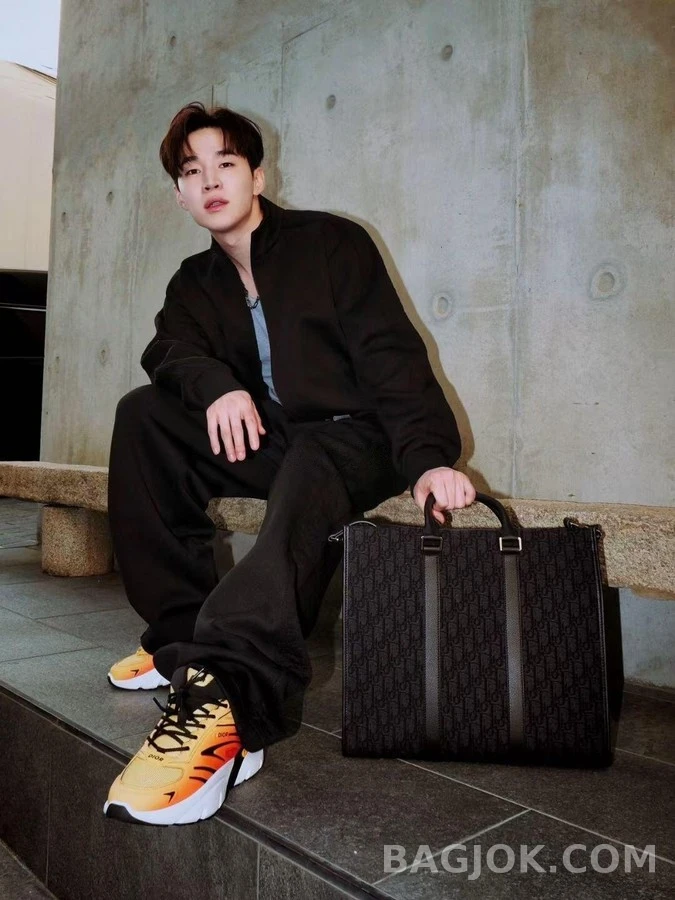 디올 디올 오브리크 자카드 와이드 팬츠 상세 이미지