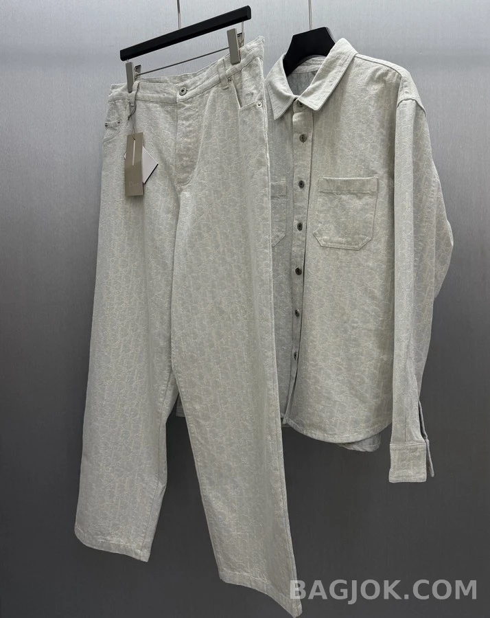 디올 디올 오블리크 데님 팬츠 상세 이미지