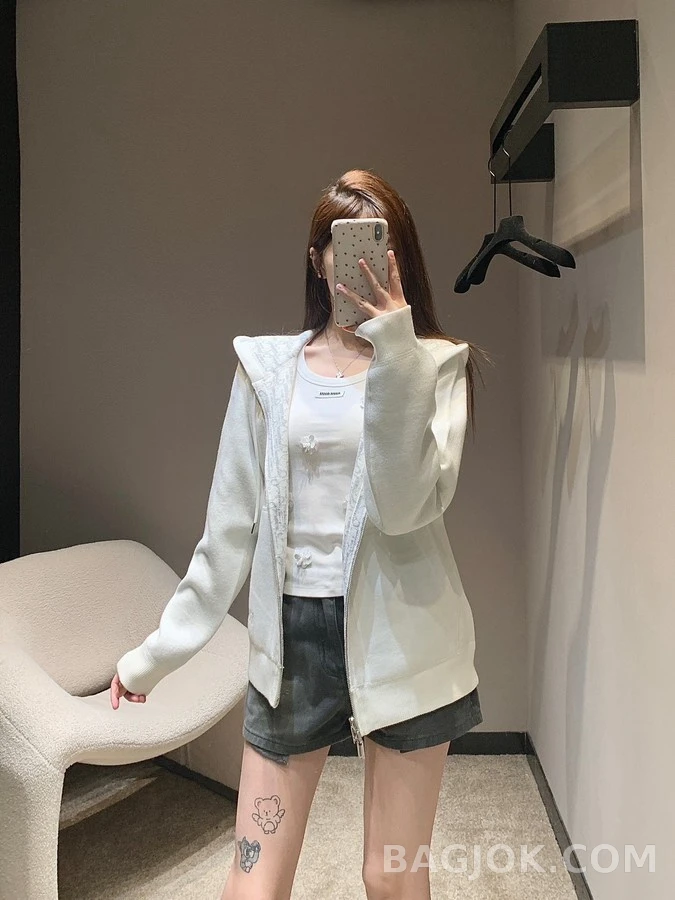 디올 디올 오블리크 리버시블 후드 집업 상세 이미지