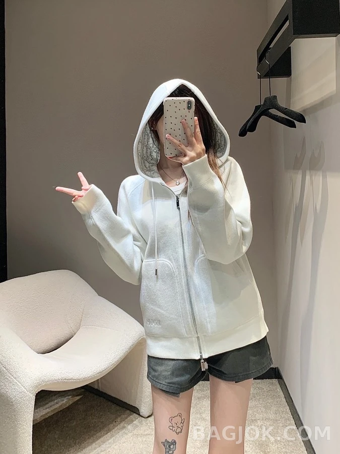 디올 디올 오블리크 리버시블 후드 집업 상세 이미지