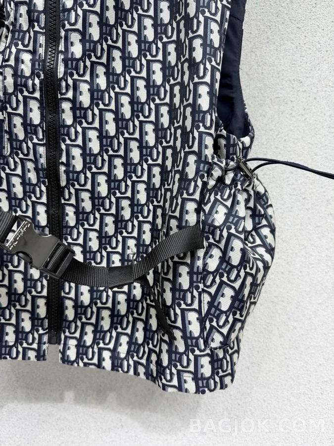 디올 디올 오블리크 모노그램 후드 슬리브리스 상세 이미지