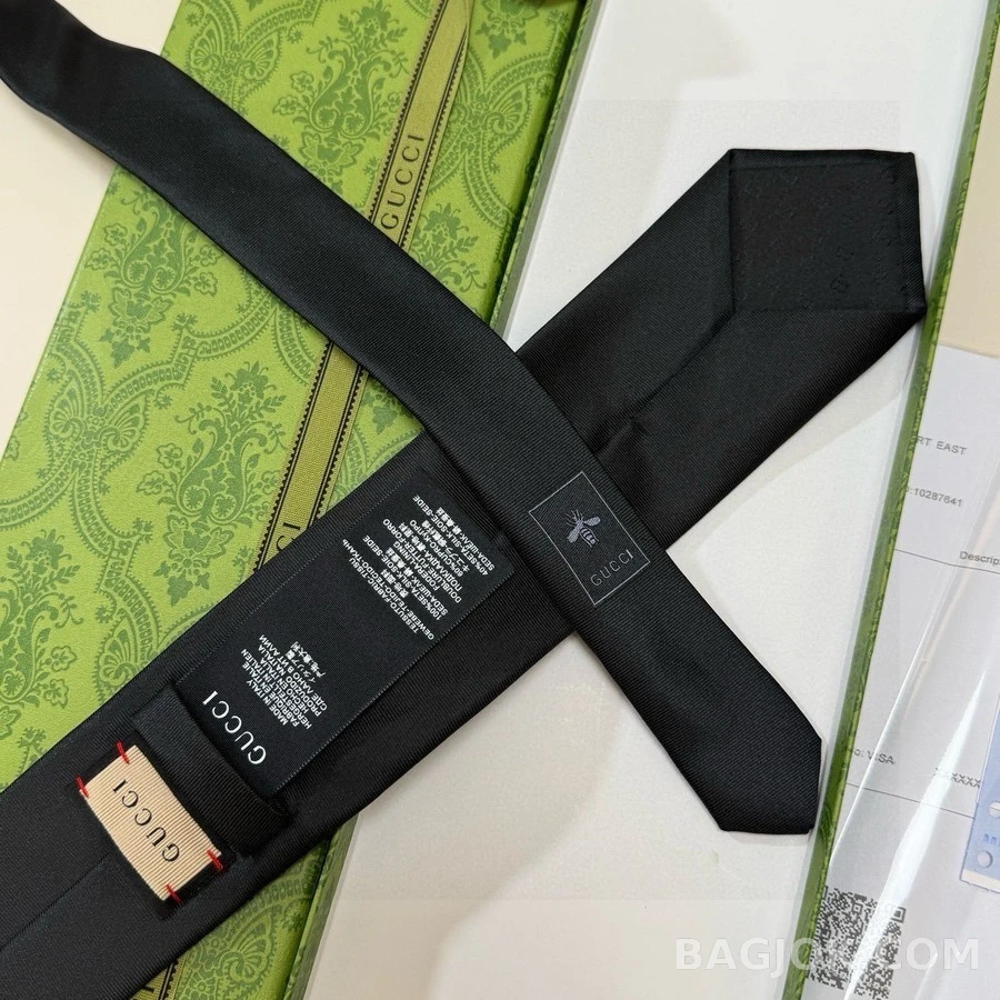 구찌 구찌 꿀벌 자수 넥타이 상세 이미지
