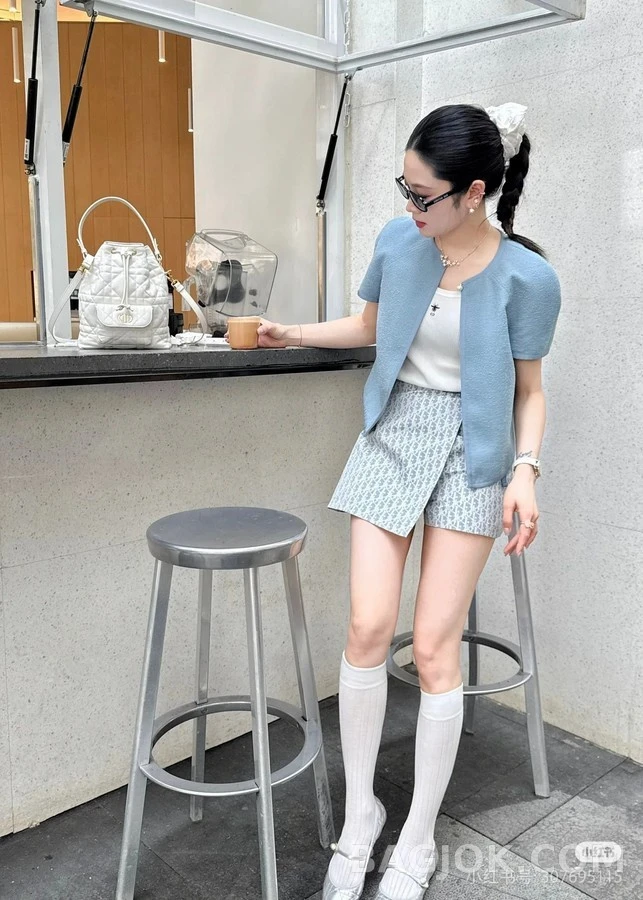 디올 디올 오블리크 자카드 스커트 팬츠 상세 이미지