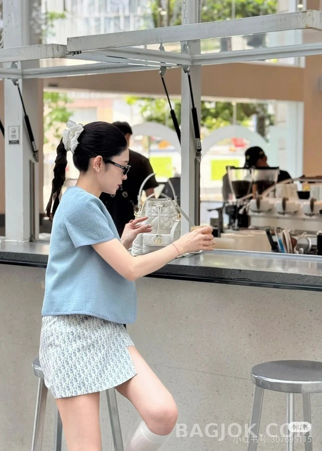 디올 디올 오블리크 자카드 스커트 팬츠 상세 이미지