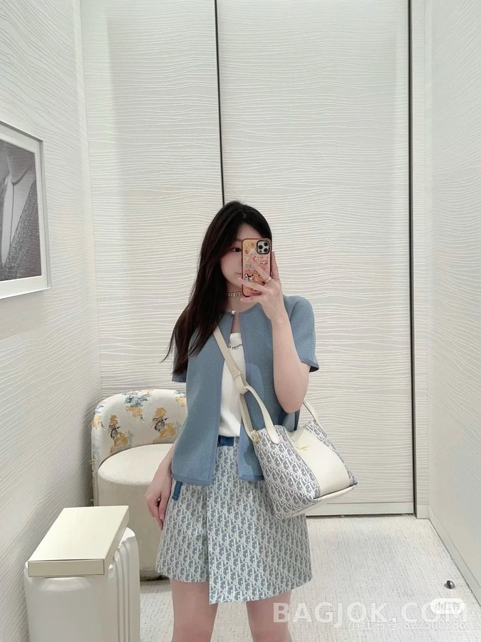 디올 디올 오블리크 자카드 스커트 팬츠 상세 이미지