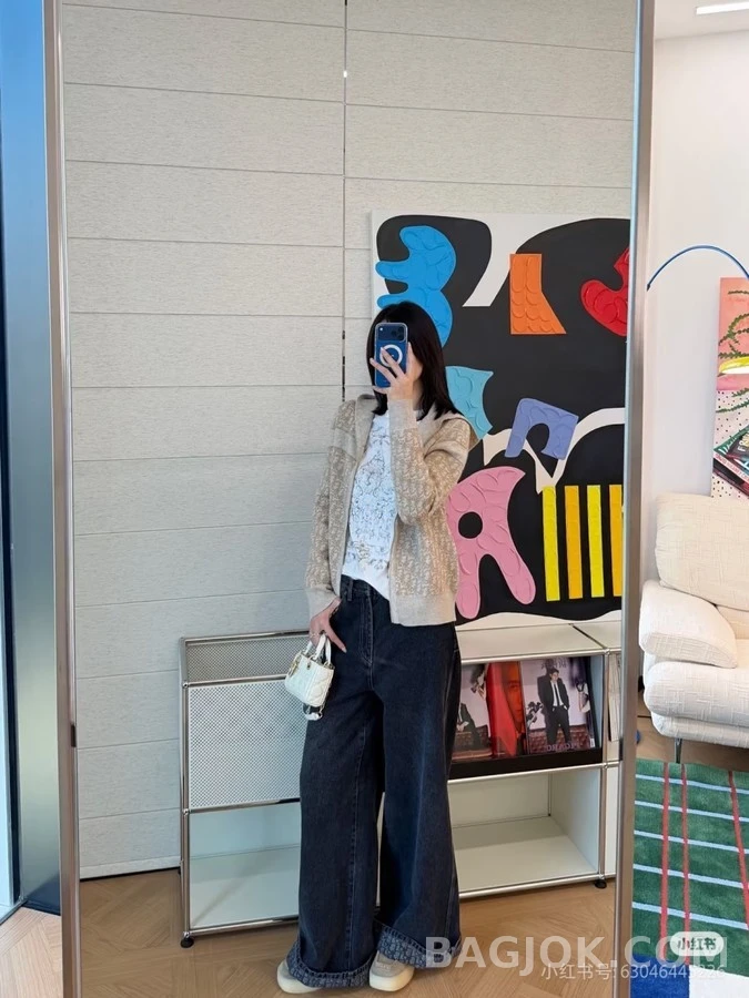 디올 디올 오블리크 자카드 양면 후드 집업 상세 이미지