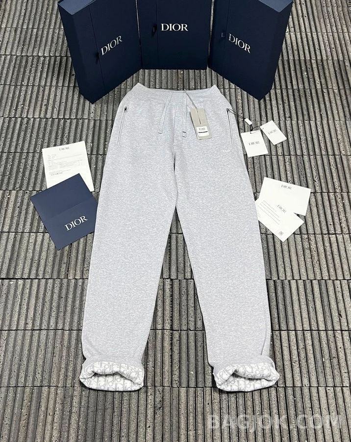 디올 디올 오블리크 자카드 트레이닝 팬츠 상세 이미지