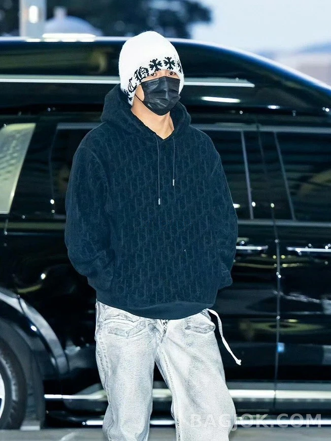 디올 디올 오블리크 자카드 후드 상세 이미지