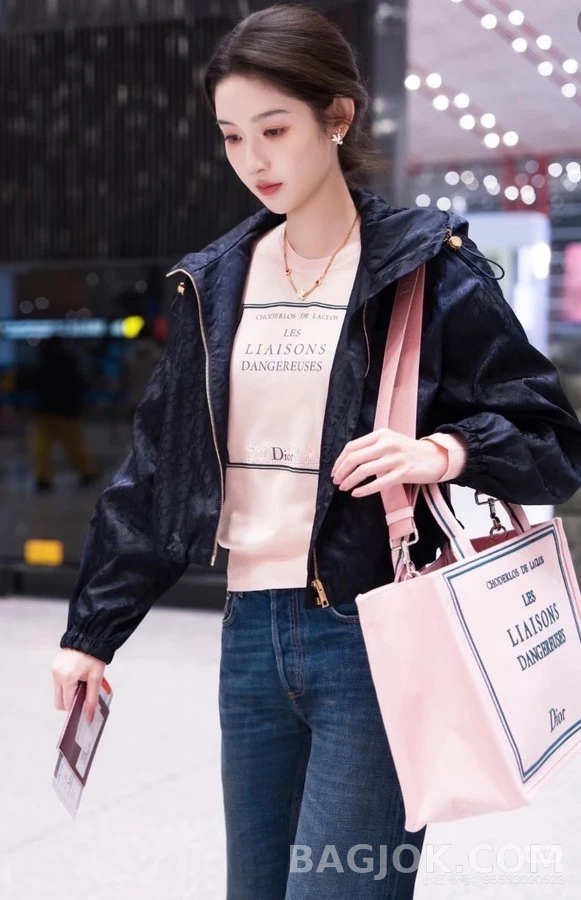 디올 디올 오블리크 자카드 후드 재킷 상세 이미지