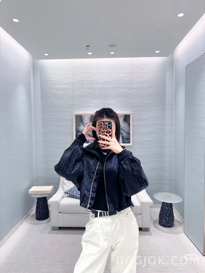 디올 디올 오블리크 자카드 후드 재킷 상세 이미지