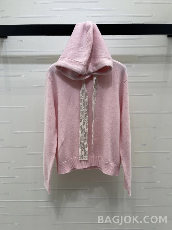 디올 디올 오블리크 후드 긴팔 티셔츠 상세 이미지