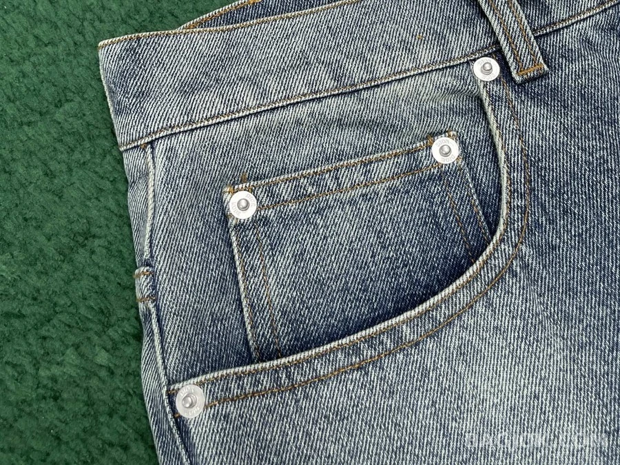 디올 디올 워싱 패치워크 데님 팬츠 상세 이미지