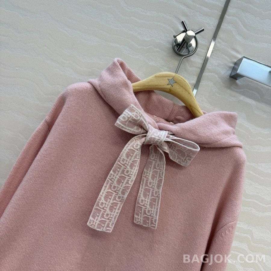디올 디올 자카드 드로스트링 후드 상세 이미지