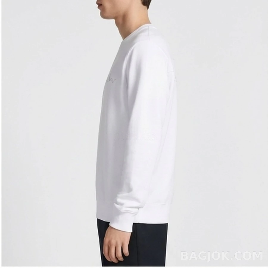 디올 디올 자카드 로고 맨투맨 상세 이미지