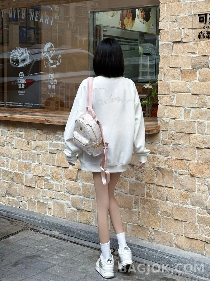 디올 디올 자카드 로고 맨투맨 상세 이미지