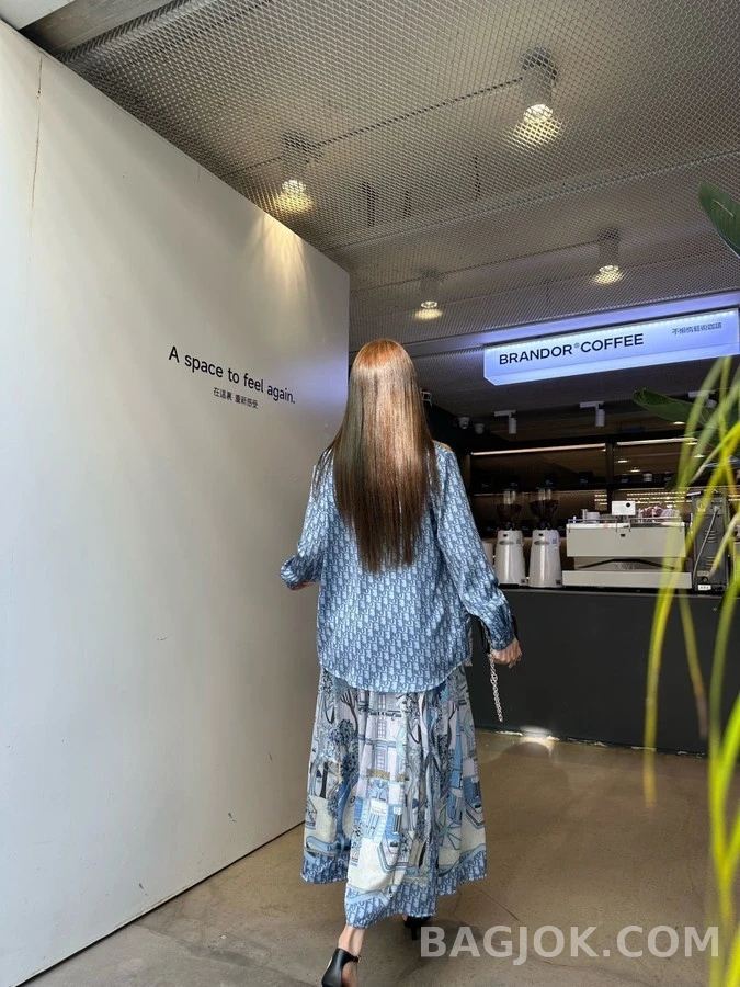 디올 디올 캐슬 프린트 모노그램 셔츠 상세 이미지