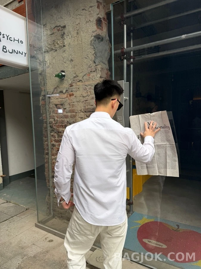 디올 디올 클래식 자수 긴팔 티셔츠 상세 이미지