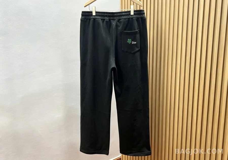 디올 디올 클로버 자수 트레이닝 팬츠 상세 이미지
