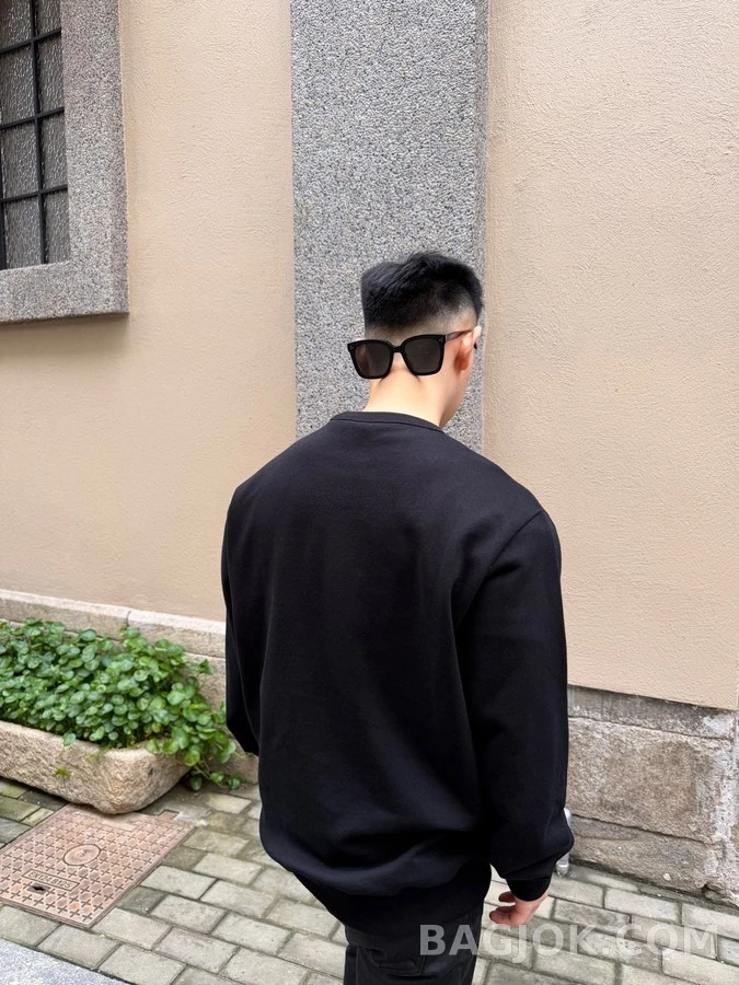 디올 디올 메달리온 로고 자수 맨투맨 상세 이미지