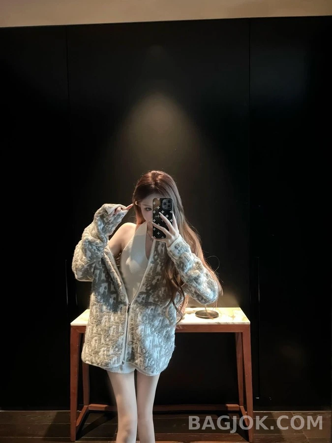 디올 디올 오블리크 자카드 가디건 상세 이미지