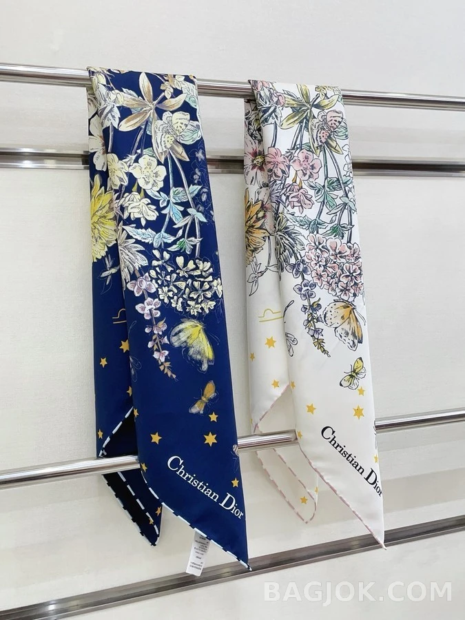 셀린느 디올 스카프 Astral Flowers 90 스퀘어 상세 이미지