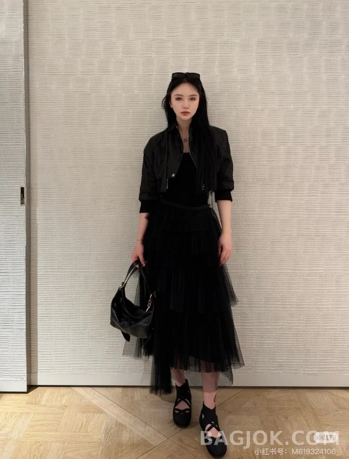 디올 디올 플리츠 레이어드 스커트 상세 이미지