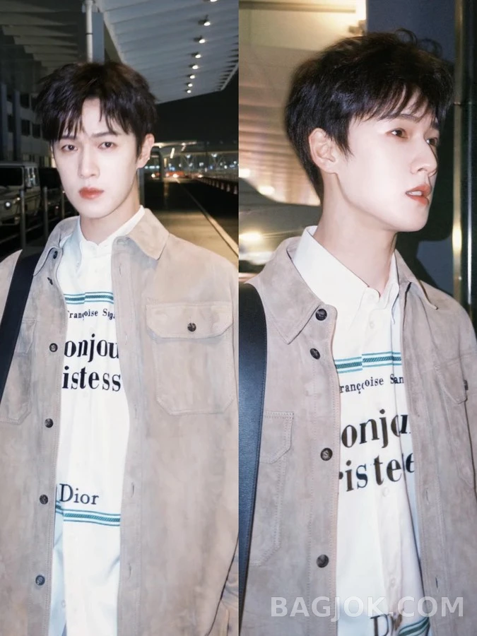 디올 디올 Bonjour tristesse 레터링 셔츠 상세 이미지