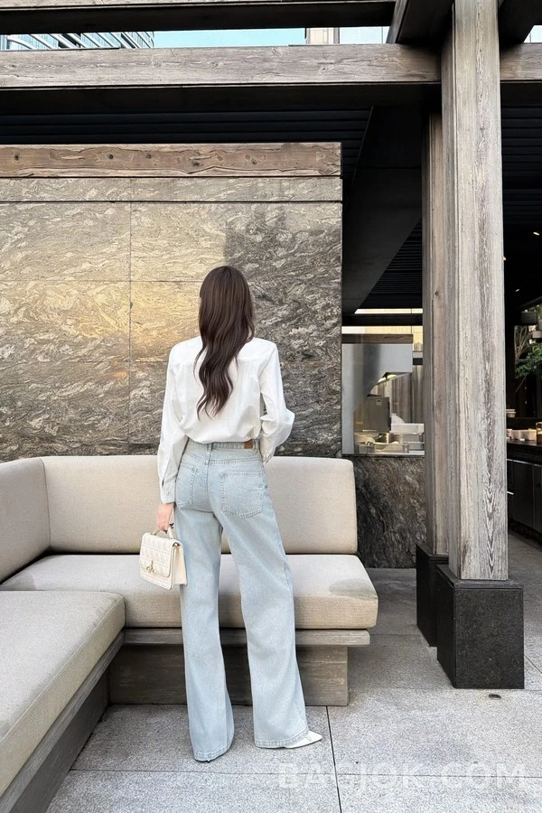 디올 디올 D 로고 타이넥 셔츠 상세 이미지