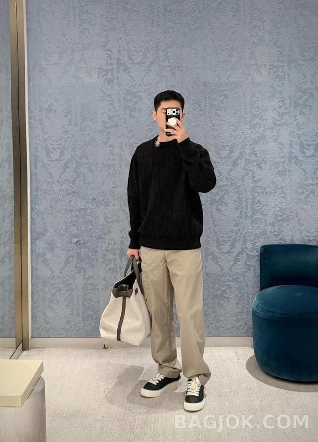 디올 디올 Oblique 자카드 스웨터 상세 이미지