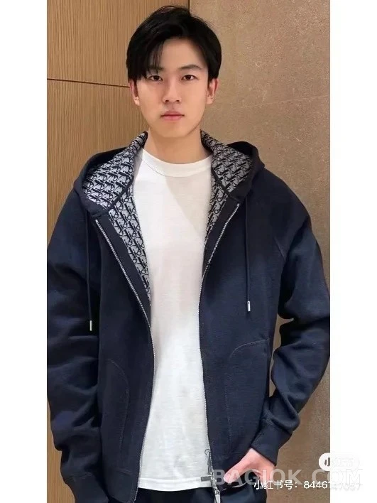 디올 디올 Oblique 자카드 후드 집업 상세 이미지