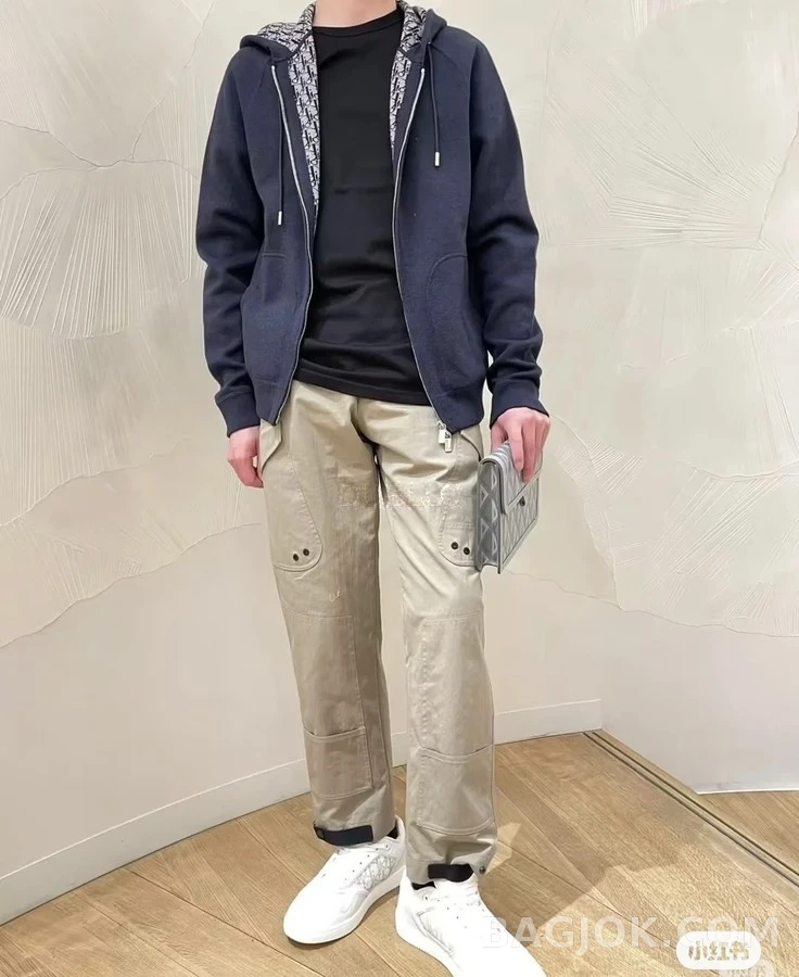 디올 디올 Oblique 자카드 후드 집업 상세 이미지