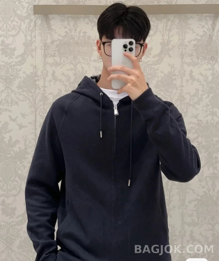 디올 디올 Oblique 자카드 후드 집업 상세 이미지