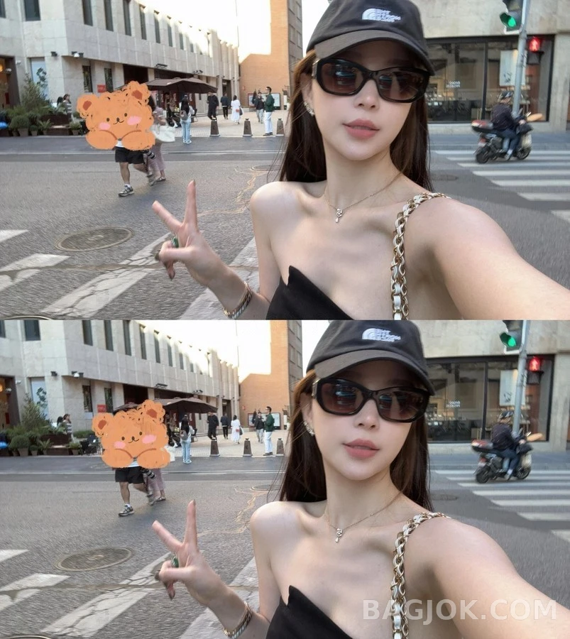 샤넬 샤넬 직사각형 선글라스 상세 이미지