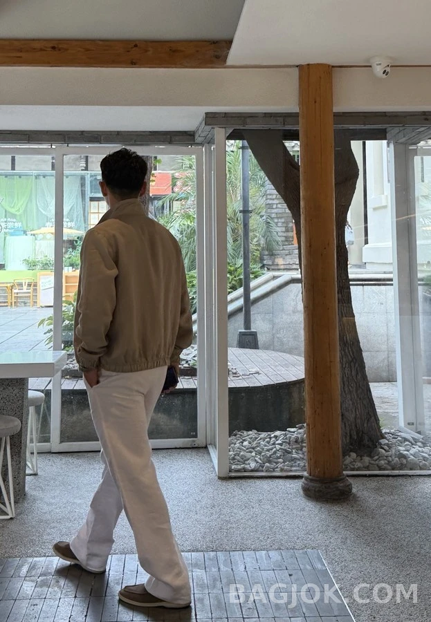 로로피아나 로로피아나 리버서블 린넨 자켓 상세 이미지