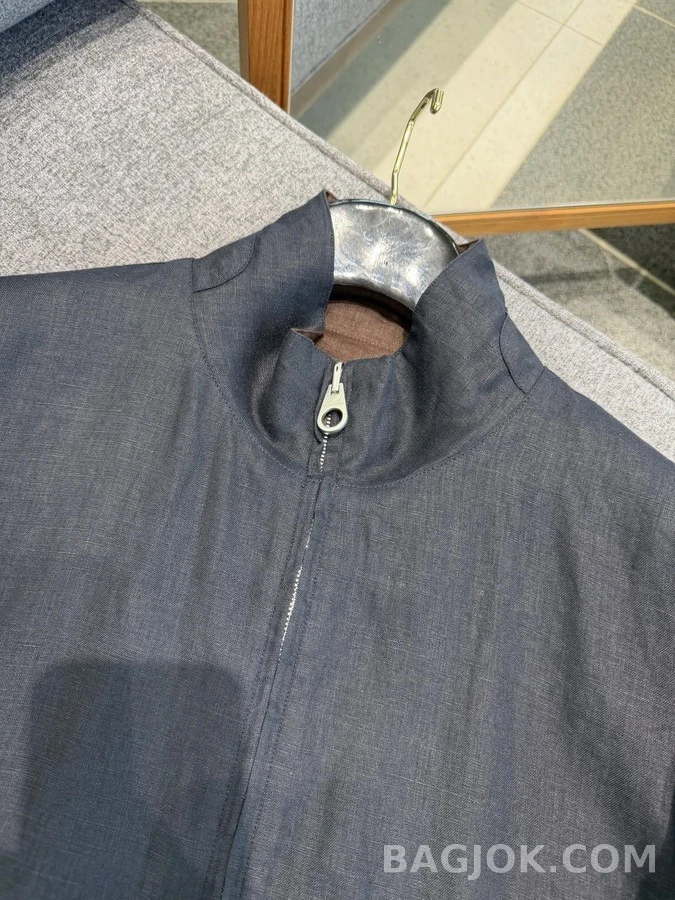 로로피아나 로로피아나 린넨 리버서블 플라이트 자켓 상세 이미지