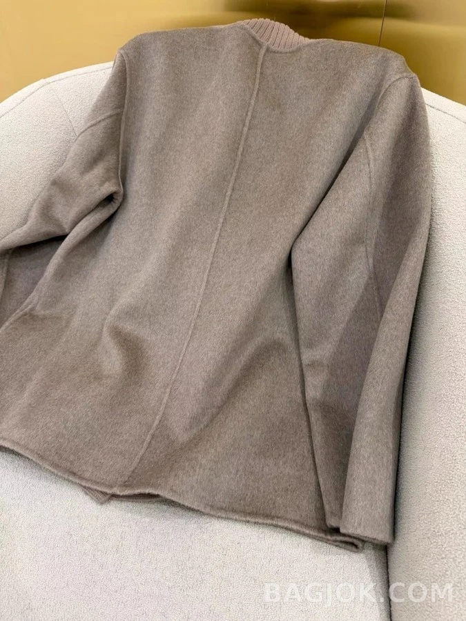 로로피아나 로로피아나 립넥 캐시미어 가디건 상세 이미지